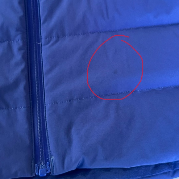 Lululemon Women’s Down For It All Vest Psychic Blue PYSH Sz. 12 - Picture 8 of 8